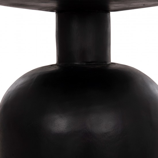 ΒΟΗΘΗΤΙΚΟ ΤΡΑΠΕΖΑΚΙ PUMBE-s ΞΥΛΟ SUAR--ΜΑΥΡΟ Φ40x40Υεκ