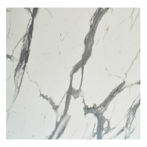 ΕΠΙΦΑΝΕΙΑ ΤΡΑΠΕΖΙΟΥ ΤΕΤΡΑΓΩΝΗ HPL WHITE MARBLE 80x80εκ
