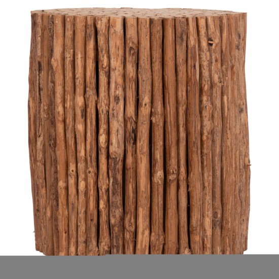 ΤΡΑΠΕΖΙ ΣΑΛΟΝΙΟΥ ΣΤΡΟΓΓΥΛΟ DRIFTER DRIFTWOOD ΣΕ ΦΥΣΙΚΟ ΧΡΩΜΑ Φ36x40Υεκ