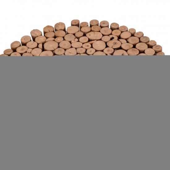 ΤΡΑΠΕΖΙ ΣΑΛΟΝΙΟΥ ΣΤΡΟΓΓΥΛΟ DRIFTER DRIFTWOOD ΣΕ ΦΥΣΙΚΟ ΧΡΩΜΑ Φ36x40Υεκ