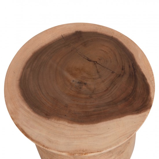 ΒΟΗΘΗΤΙΚΟ ΤΡΑΠΕΖΑΚΙ PUMBE-s ΞΥΛΟ SUAR--ΦΥΣΙΚΟ Φ40x40Υεκ