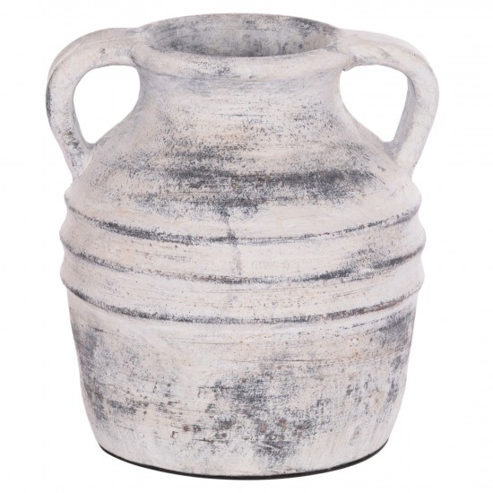 ΔΙΑΚΟΣΜΗΤΙΚΟ ΕΠΙΤΡΑΠΕΖΙΟ ΒΑΖΟ VERMO ΤΕΡΑΚΟΤΑ ΣΕ ΑΝΟΙΧΤΟ ΓΚΡΙ Φ21x22Υεκ.