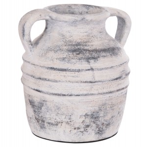 ΔΙΑΚΟΣΜΗΤΙΚΟ ΕΠΙΤΡΑΠΕΖΙΟ ΒΑΖΟ VERMO ΤΕΡΑΚΟΤΑ ΣΕ ΑΝΟΙΧΤΟ ΓΚΡΙ Φ21x22Υεκ.