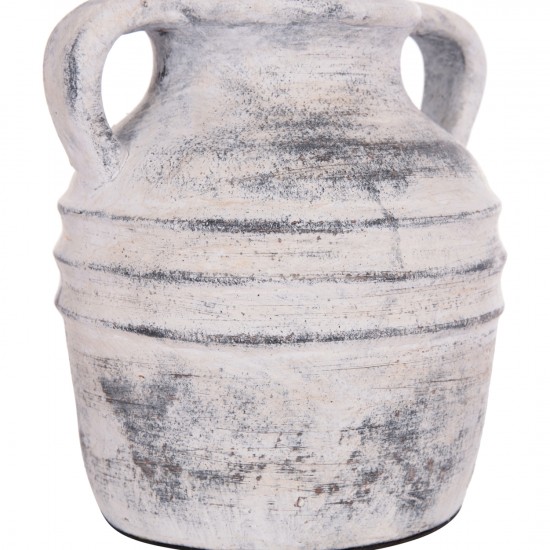 ΔΙΑΚΟΣΜΗΤΙΚΟ ΕΠΙΤΡΑΠΕΖΙΟ ΒΑΖΟ VERMO ΤΕΡΑΚΟΤΑ ΣΕ ΑΝΟΙΧΤΟ ΓΚΡΙ Φ21x22Υεκ.