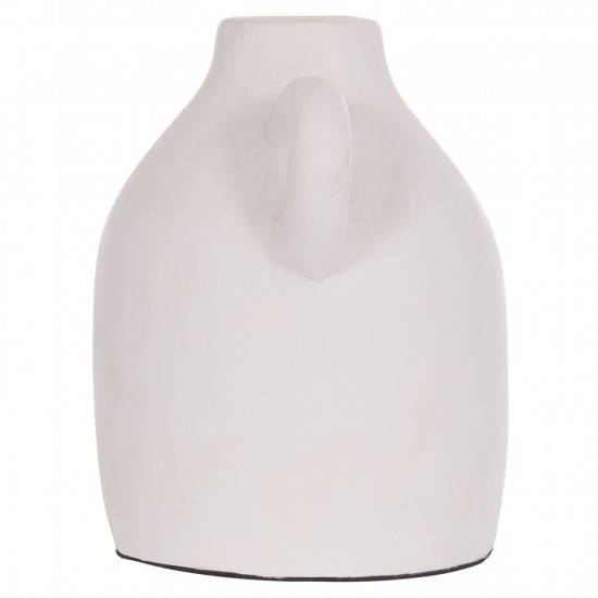 ΔΙΑΚΟΣΜΗΤΙΚΟ ΒΑΖΟ ΣΕΙΡΑ CLAYVON ΤΕΡΑΚΟΤΑ ΣΕ ΛΕΥΚΟ 20x12x19Υεκ.