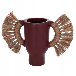 ΕΠΙΤΡΑΠΕΖΙΟ ΔΙΑΚΟΣΜΗΤΙΚΟ ΒΑΖΟ ALICA ΒΥΣΣΙΝΙ ΤΕΡΑΚΟΤΑ & GRASS--55x19x34Υεκ