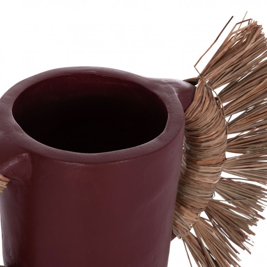 ΕΠΙΤΡΑΠΕΖΙΟ ΔΙΑΚΟΣΜΗΤΙΚΟ ΒΑΖΟ ALICA ΒΥΣΣΙΝΙ ΤΕΡΑΚΟΤΑ & GRASS--55x19x34Υεκ