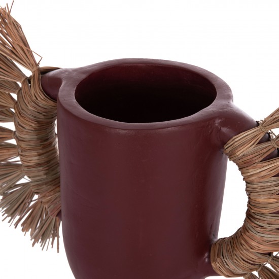 ΕΠΙΤΡΑΠΕΖΙΟ ΔΙΑΚΟΣΜΗΤΙΚΟ ΒΑΖΟ ALICA ΒΥΣΣΙΝΙ ΤΕΡΑΚΟΤΑ & GRASS--55x19x34Υεκ