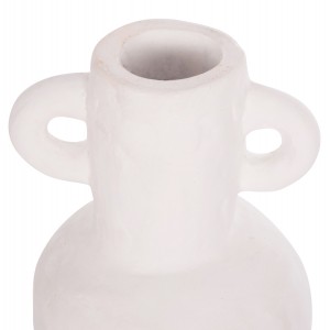 ΔΙΑΚΟΣΜΗΤΙΚΟ ΒΑΖΟ ΣΕΙΡΑ CLAYVON ΤΕΡΑΚΟΤΑ ΣΕ ΛΕΥΚΟ Φ14x20Υεκ.