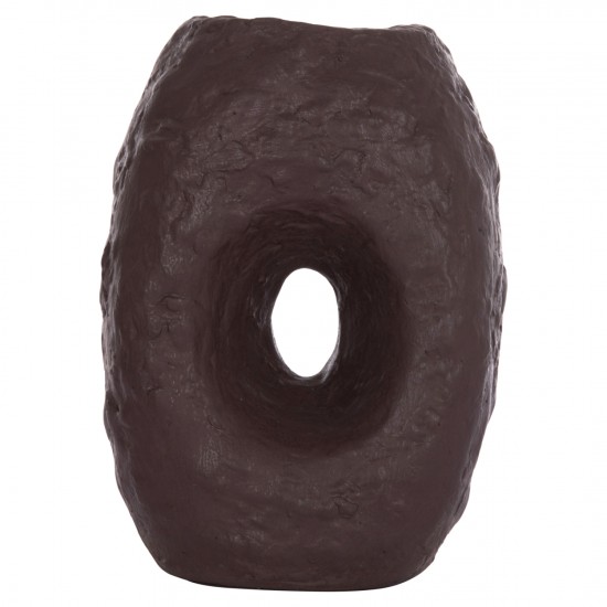 ΕΠΙΤΡΑΠΕΖΙΟ ΔΙΑΚΟΣΜΗΤΙΚΟ ΒΑΖΟ NAMENTIS ΚΑΦΕ ΤΕΡΑΚΟΤΑ--26.5x16x36.5Υεκ