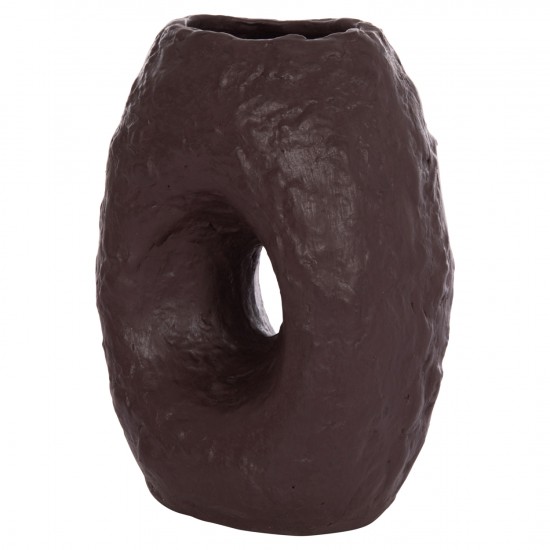 ΕΠΙΤΡΑΠΕΖΙΟ ΔΙΑΚΟΣΜΗΤΙΚΟ ΒΑΖΟ NAMENTIS ΚΑΦΕ ΤΕΡΑΚΟΤΑ--26.5x16x36.5Υεκ