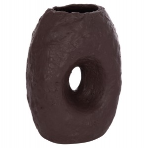 ΕΠΙΤΡΑΠΕΖΙΟ ΔΙΑΚΟΣΜΗΤΙΚΟ ΒΑΖΟ NAMENTIS ΚΑΦΕ ΤΕΡΑΚΟΤΑ--26.5x16x36.5Υεκ