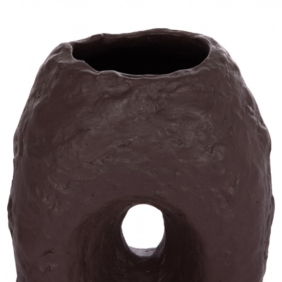 ΕΠΙΤΡΑΠΕΖΙΟ ΔΙΑΚΟΣΜΗΤΙΚΟ ΒΑΖΟ NAMENTIS ΚΑΦΕ ΤΕΡΑΚΟΤΑ--26.5x16x36.5Υεκ