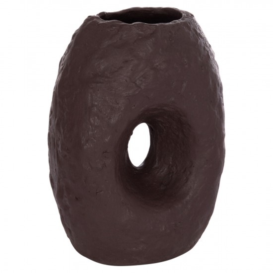 ΕΠΙΤΡΑΠΕΖΙΟ ΔΙΑΚΟΣΜΗΤΙΚΟ ΒΑΖΟ NAMENTIS ΚΑΦΕ ΤΕΡΑΚΟΤΑ--26.5x16x36.5Υεκ