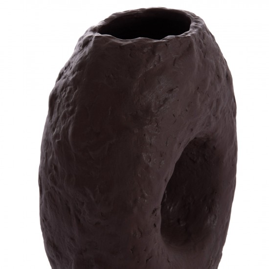 ΕΠΙΤΡΑΠΕΖΙΟ ΔΙΑΚΟΣΜΗΤΙΚΟ ΒΑΖΟ NAMENTIS ΚΑΦΕ ΤΕΡΑΚΟΤΑ--26.5x16x36.5Υεκ