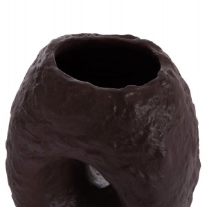 ΕΠΙΤΡΑΠΕΖΙΟ ΔΙΑΚΟΣΜΗΤΙΚΟ ΒΑΖΟ NAMENTIS ΚΑΦΕ ΤΕΡΑΚΟΤΑ--26.5x16x36.5Υεκ