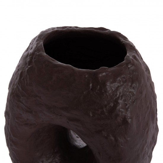 ΕΠΙΤΡΑΠΕΖΙΟ ΔΙΑΚΟΣΜΗΤΙΚΟ ΒΑΖΟ NAMENTIS ΚΑΦΕ ΤΕΡΑΚΟΤΑ--26.5x16x36.5Υεκ