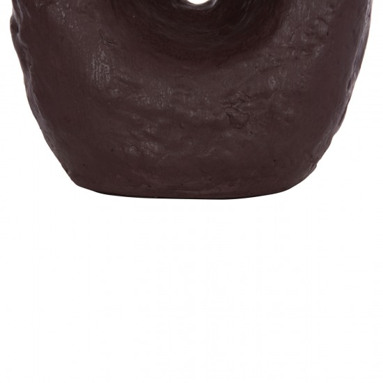 ΕΠΙΤΡΑΠΕΖΙΟ ΔΙΑΚΟΣΜΗΤΙΚΟ ΒΑΖΟ NAMENTIS ΚΑΦΕ ΤΕΡΑΚΟΤΑ--26.5x16x36.5Υεκ