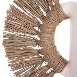 ΕΠΙΤΡΑΠΕΖΙΟ ΔΙΑΚΟΣΜΗΤΙΚΟ ΒΑΖΟ ALICA ΛΕΥΚΗ ΤΕΡΑΚΟΤΑ & GRASS--55x19x34Υεκ