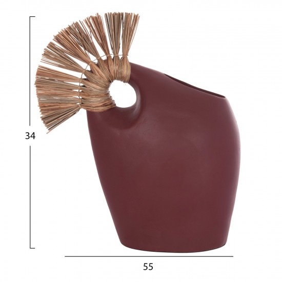 ΕΠΙΤΡΑΠΕΖΙΟ ΔΙΑΚΟΣΜΗΤΙΚΟ ALICA2 ΒΥΣΣΙΝΙ ΤΕΡΑΚΟΤΑ & GRASS--44x18x50Υεκ.