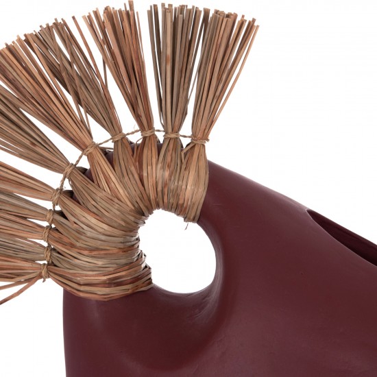 ΕΠΙΤΡΑΠΕΖΙΟ ΔΙΑΚΟΣΜΗΤΙΚΟ ALICA2 ΒΥΣΣΙΝΙ ΤΕΡΑΚΟΤΑ & GRASS--44x18x50Υεκ.