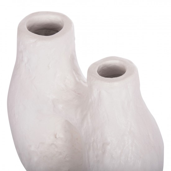 ΕΠΙΤΡΑΠΕΖΙΟ ΔΙΑΚΟΣΜΗΤΙΚΟ ΒΑΖΟ NAMENTIS ΛΕΥΚΗ ΤΕΡΑΚΟΤΑ--26x15x32.5Υεκ