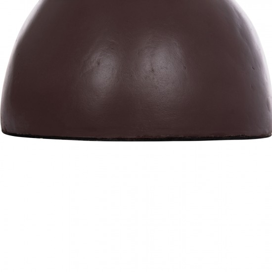 ΔΙΑΚΟΣΜΗΤΙΚΟ ΒΑΖΟ ΔΑΠΕΔΟΥ MAYNARD FIBER CEMENT ΣΟΚΟΛΑΤΙ-RATTAN Φ32x62.5Υεκ