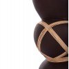 ΔΙΑΚΟΣΜΗΤΙΚΟ ΒΑΖΟ ΔΑΠΕΔΟΥ MAYNARD FIBER CEMENT ΣΟΚΟΛΑΤΙ-RATTAN Φ27.5x50Υεκ