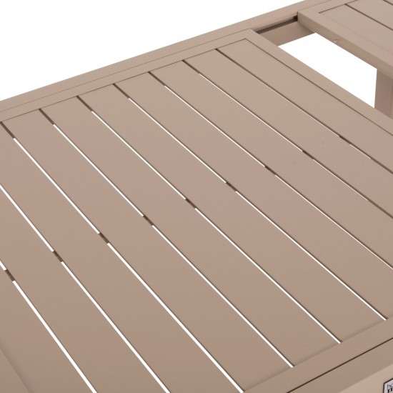 ΣΕΤ ΤΡΑΠΕΖΑΡΙΑΣ ΕΞ.ΧΩΡΟΥ 7ΤΜΧ KRUM ΑΛΟΥΜΙΝΙΟ ΣΕ ΣΑΜΠΑΝΙ