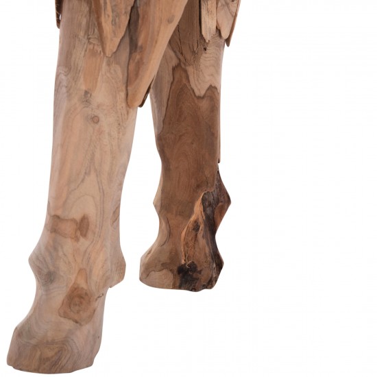 ΔΙΑΚΟΣΜΗΤΙΚΟ ΓΑΙΔΟΥΡΑΚΙ ΑΝΑΚΥΛΩΜΕΝΟ ΞΥΛΟ ΤΕΑΚ ΣΕ ΦΥΣΙΚΟ 103x33x99,5Υεκ.