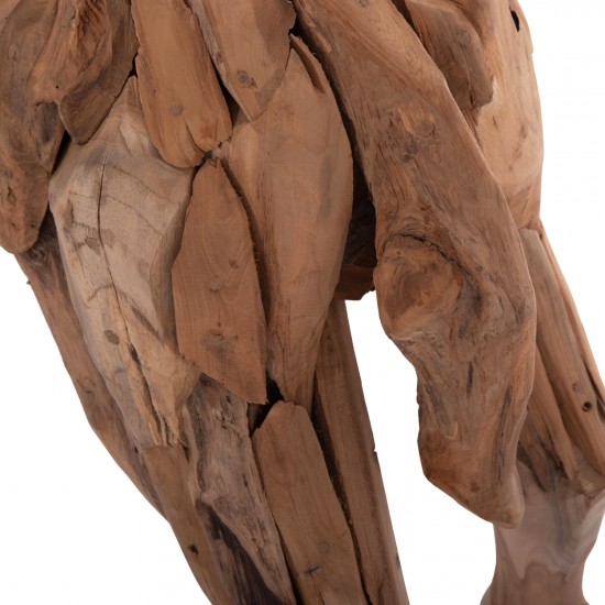 ΔΙΑΚΟΣΜΗΤΙΚΟ ΓΑΙΔΟΥΡΑΚΙ ΑΝΑΚΥΛΩΜΕΝΟ ΞΥΛΟ ΤΕΑΚ ΣΕ ΦΥΣΙΚΟ 103x33x99,5Υεκ.