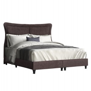 ΚΡEΒΑΤΙ ΔΙΠΛΟ NESTOR ΥΦΑΣΜΑ ΜΠΟΥΚΛΕ ΚΑΦΕ ΓΙΑ ΣΤΡΩΜΑ 160x200εκ.