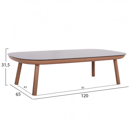 ΣΕΤ ΣΑΛΟΝΙ ΕΞ.ΧΩΡΟΥ 5ΤΜΧ KROM ΑΛΟΥΜΙΝΙΟ ΣΧΟΙΝΙ STRAP 3D PRINTED ΓΥΑΛΙ