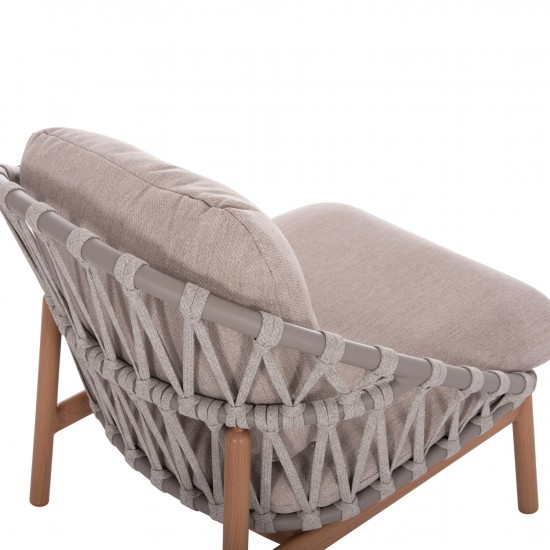 ΣΕΤ ΣΑΛΟΝΙ ΕΞ.ΧΩΡΟΥ 5ΤΜΧ KROM ΑΛΟΥΜΙΝΙΟ ΣΧΟΙΝΙ STRAP 3D PRINTED ΓΥΑΛΙ