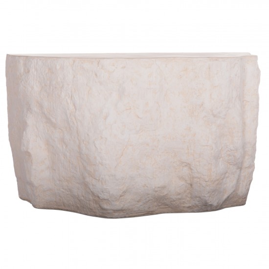 ΚΟΝΣΟΛΑ INTERON FIBER CEMENT ΣΕ ΛΕΥΚΟ 120x50x71Υεκ.