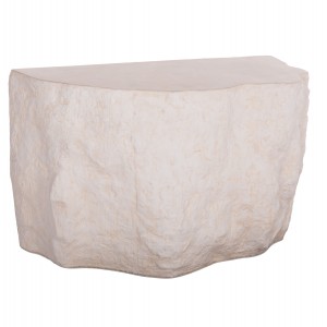 ΚΟΝΣΟΛΑ INTERON FIBER CEMENT ΣΕ ΛΕΥΚΟ 120x50x71Υεκ.