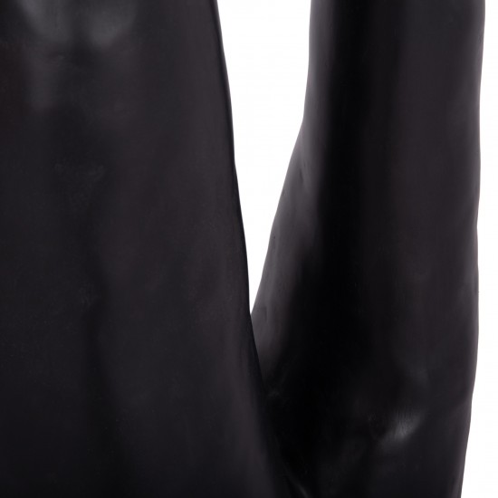 ΔΙΑΚΟΣΜΗΤΙΚΟ ΦΩΤΙΣΤΙΚΟ ΔΑΠΕΔΟΥ TUSKEN FIBER CEMENT-ΜΑΥΡΟ 50x43x145Υεκ.