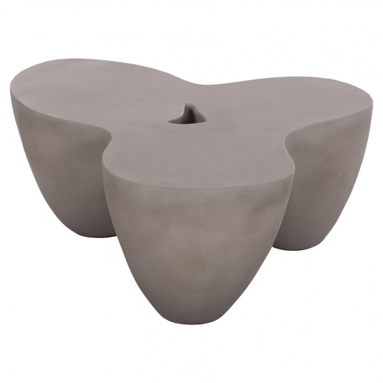 ΤΡΑΠΕΖΙ ΣΑΛΟΝΙΟΥ SALLEN FIBER CEMENT ΣΕ ΓΚΡΙ 108x94x38,5Υεκ.