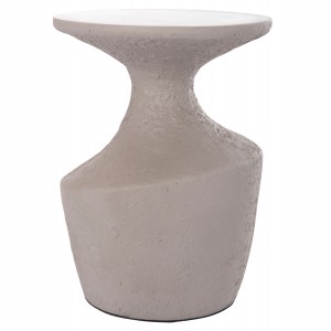 ΤΡΑΠΕΖΙ ΒΟΗΘΗΤΙΚΟ REBON FIBER CEMENT ΣΕ ΓΚΡΙ Φ27.5x50Υεκ.