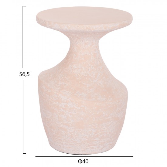 ΤΡΑΠΕΖΙ ΒΟΗΘΗΤΙΚΟ REBON FIBER CEMENT ΣΕ ΣΟΜΟΝ Φ40x56.5Υεκ.