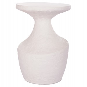 ΤΡΑΠΕΖΙ ΒΟΗΘΗΤΙΚΟ REBON FIBER CEMENT ΣΕ ΛΕΥΚΟ Φ40x56.5Υεκ.