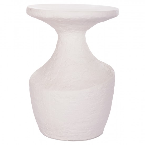 ΤΡΑΠΕΖΙ ΒΟΗΘΗΤΙΚΟ REBON FIBER CEMENT ΣΕ ΛΕΥΚΟ Φ40x56.5Υεκ.