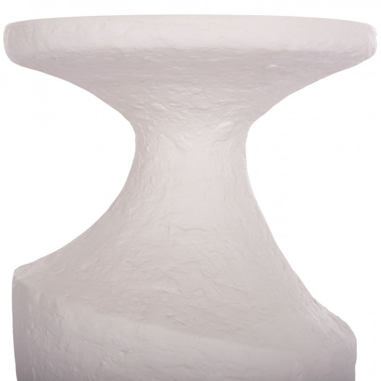 ΤΡΑΠΕΖΙ ΒΟΗΘΗΤΙΚΟ REBON FIBER CEMENT ΣΕ ΛΕΥΚΟ Φ40x56.5Υεκ.