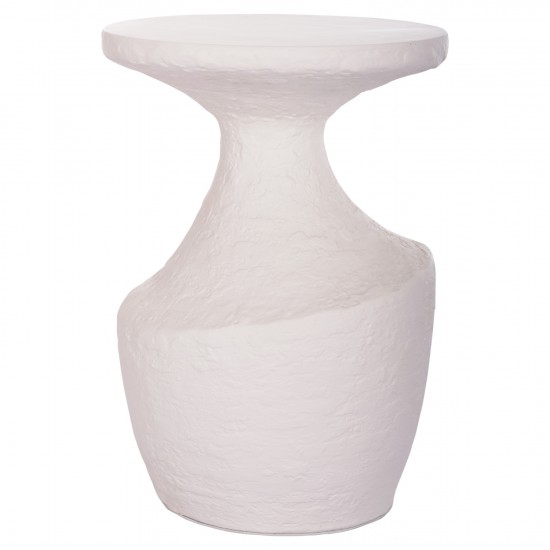 ΤΡΑΠΕΖΙ ΒΟΗΘΗΤΙΚΟ REBON FIBER CEMENT ΣΕ ΛΕΥΚΟ Φ40x56.5Υεκ.