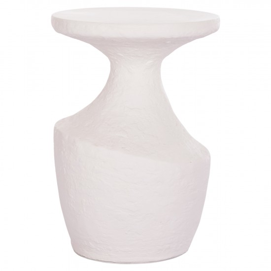 ΤΡΑΠΕΖΙ ΒΟΗΘΗΤΙΚΟ REBON FIBER CEMENT ΣΕ ΛΕΥΚΟ Φ40x56.5Υεκ.