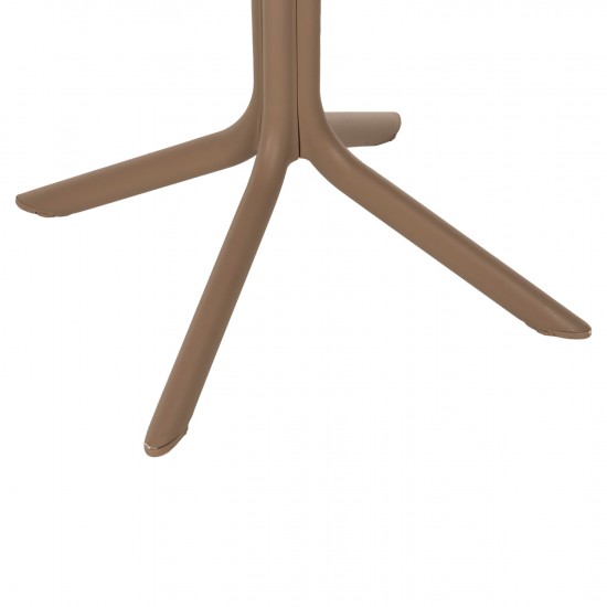 ΣΕΤ ΤΡΑΠΕΖΑΡΙΑΣ ΕΞ.ΧΩΡΟΥ 3ΤΜΧ CLEO ΠΟΛΥΠΡΟΥΛΕΝΙΟ ΣΕ ΚΑΠΟΥΤΣΙΝΟ 80x80x75Υεκ.