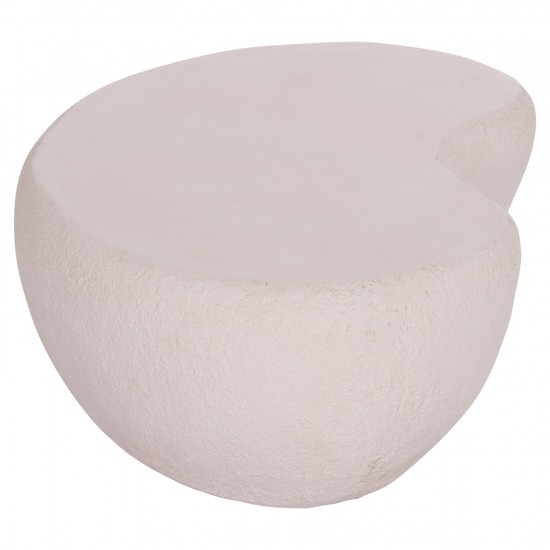 ΤΡΑΠΕΖΙ ΣΑΛΟΝΙΟΥ GERSON FIBER CEMENT ΣΕ ΛΕΥΚΟ 122x78,5x40Υεκ.