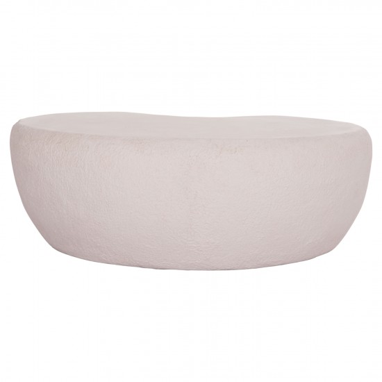 ΤΡΑΠΕΖΙ ΣΑΛΟΝΙΟΥ GERSON FIBER CEMENT ΣΕ ΛΕΥΚΟ 122x78,5x40Υεκ.