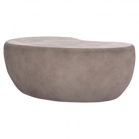 ΤΡΑΠΕΖΙ ΣΑΛΟΝΙΟΥ GERSON FIBER CEMENT ΣΕ ΓΚΡΙ 104x72x40Υεκ.