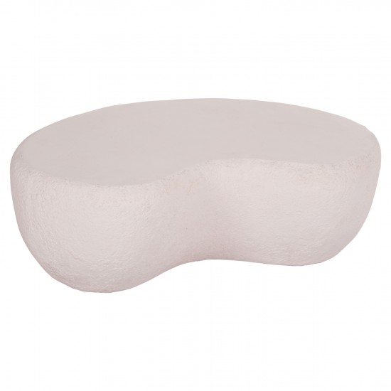 ΤΡΑΠΕΖΙ ΣΑΛΟΝΙΟΥ GERSON FIBER CEMENT ΣΕ ΛΕΥΚΟ--104x72x40Υεκ.